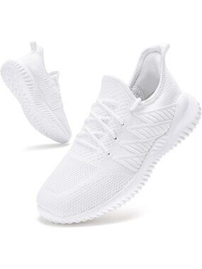 Lightweight Memory Foam Slip-On Walking Shoes for Yoga, Tennis & Casual Workouts